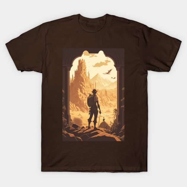 The Lost City of Gold: An Adventurer's Tale T-Shirt by Abili-Tees